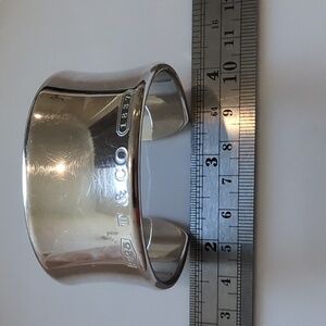 Tiffany & Co. 1837 Sterling Silver Wide Cuff Bracelet